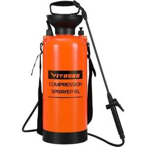 VIVOSUN 2-Gallon Pump Pressure Sprayer with Adjustable Shoulder Strap
